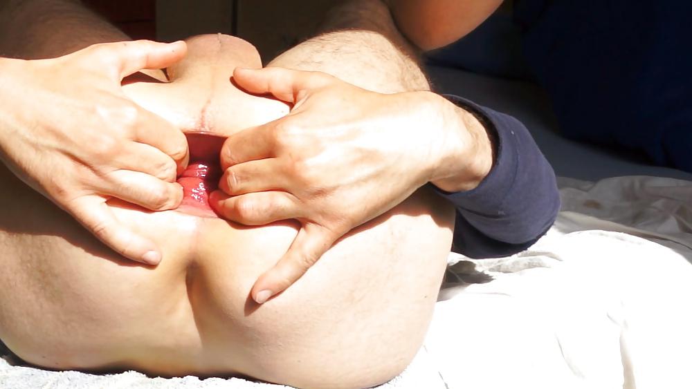 13P Prolapse and rosebutt my gaping asshole june 2013