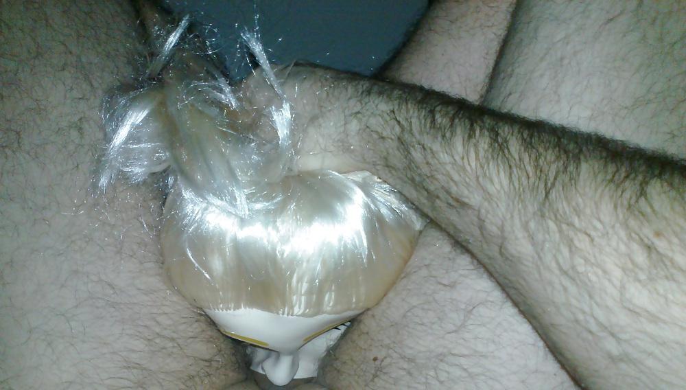 25P Facefucking my blowup doll