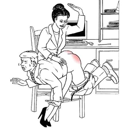 11P Spanking Cartoons 