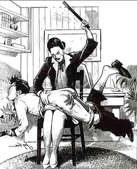 11P Spanking Cartoons 