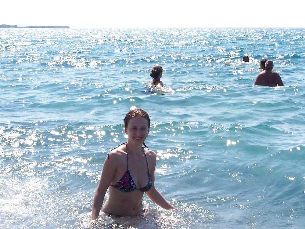 25P The power of waves. Bikini oops.