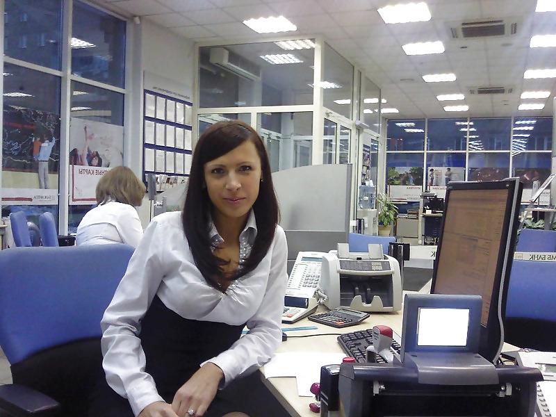 15P Office girl at home