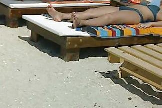 25P Sexy matures summer beach