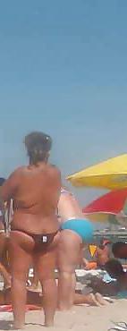 25P Sexy matures summer beach