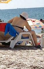 25P Sexy matures summer beach