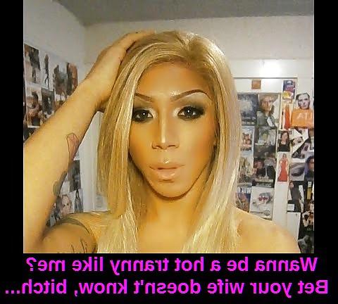 7P Gay Transvestite Femboy Captions