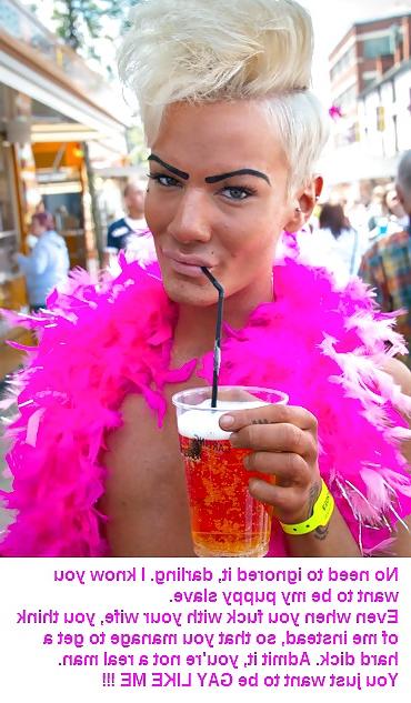 7P Gay Transvestite Femboy Captions