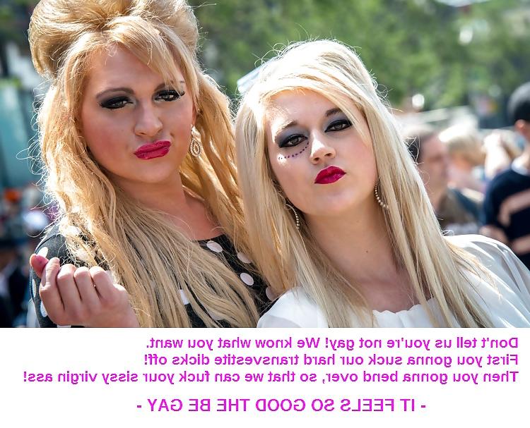 7P Gay Transvestite Femboy Captions