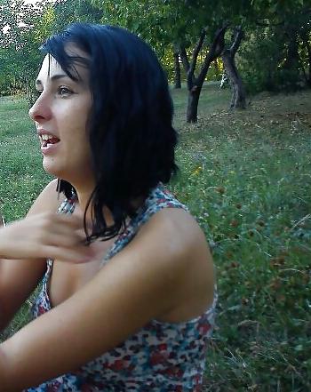 12P Spy picnic and fishing old + young romanian