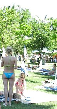 12P Spy picnic and fishing old + young romanian