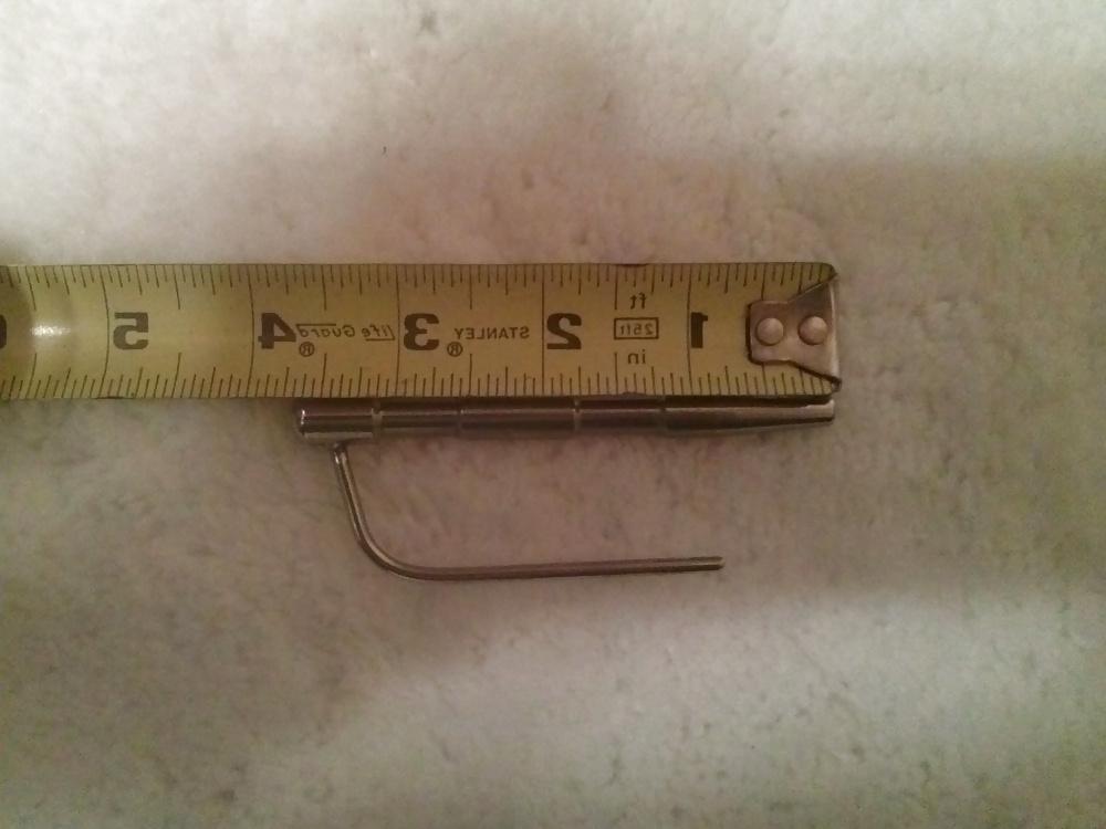 7P Long Urethral Stainless Steel Insert