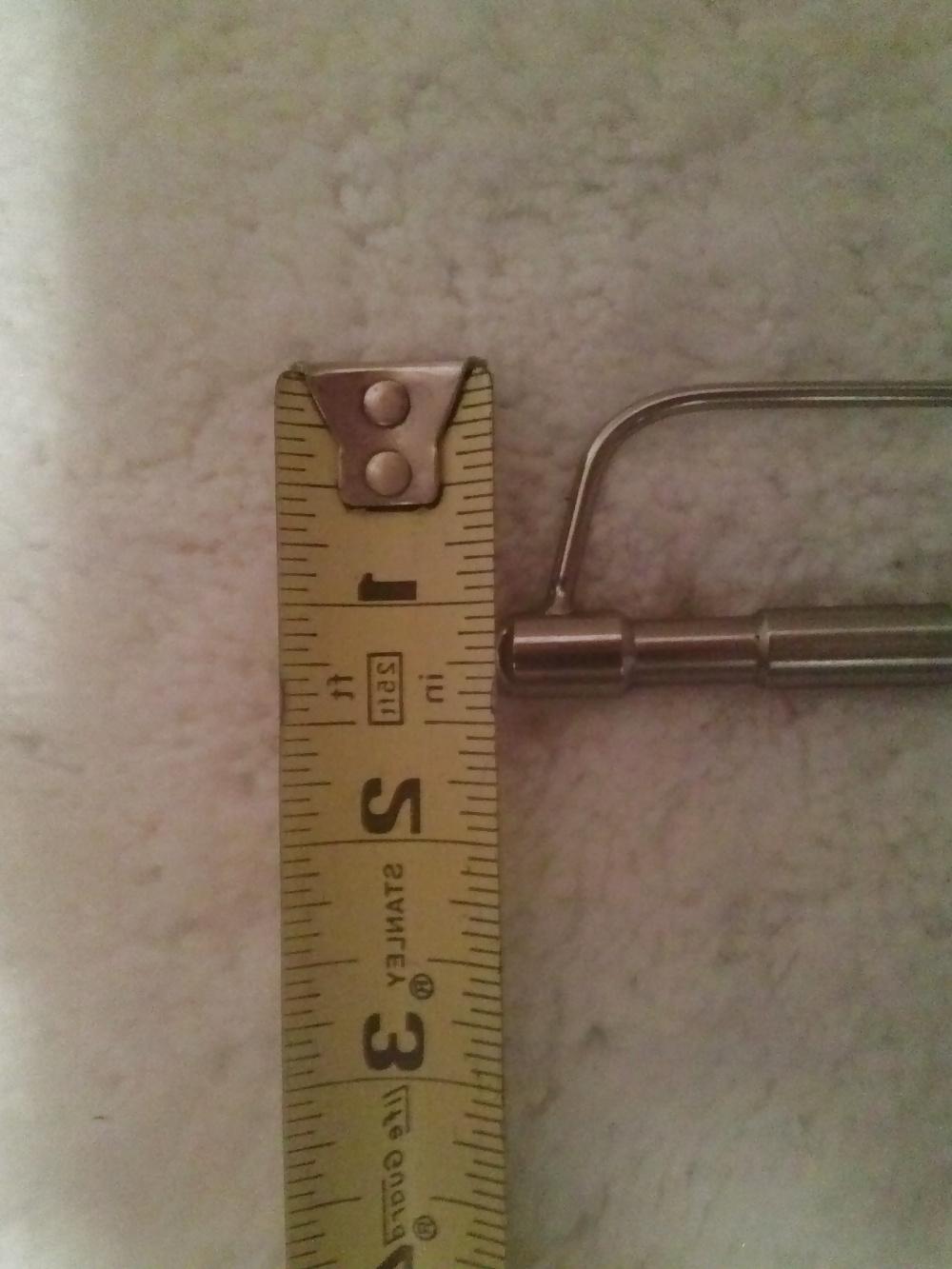 7P Long Urethral Stainless Steel Insert