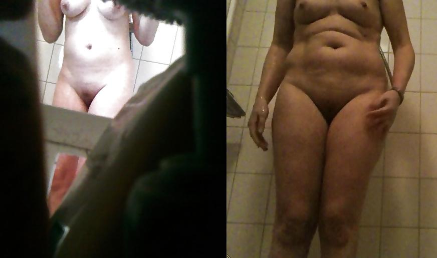 8P Let's compare. Left my wife, right my sis in law.