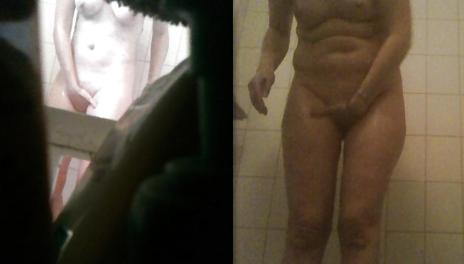 8P Let's compare. Left my wife, right my sis in law.