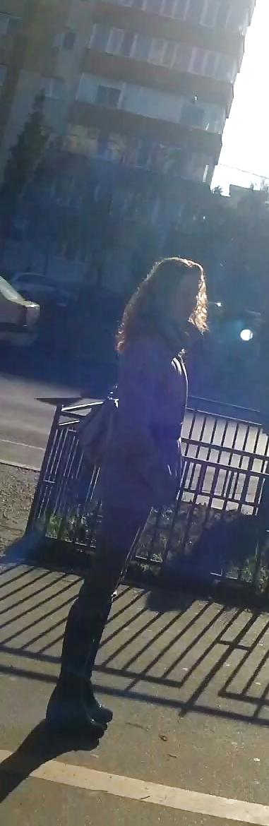 18P Spy girls street ass and teens romanian