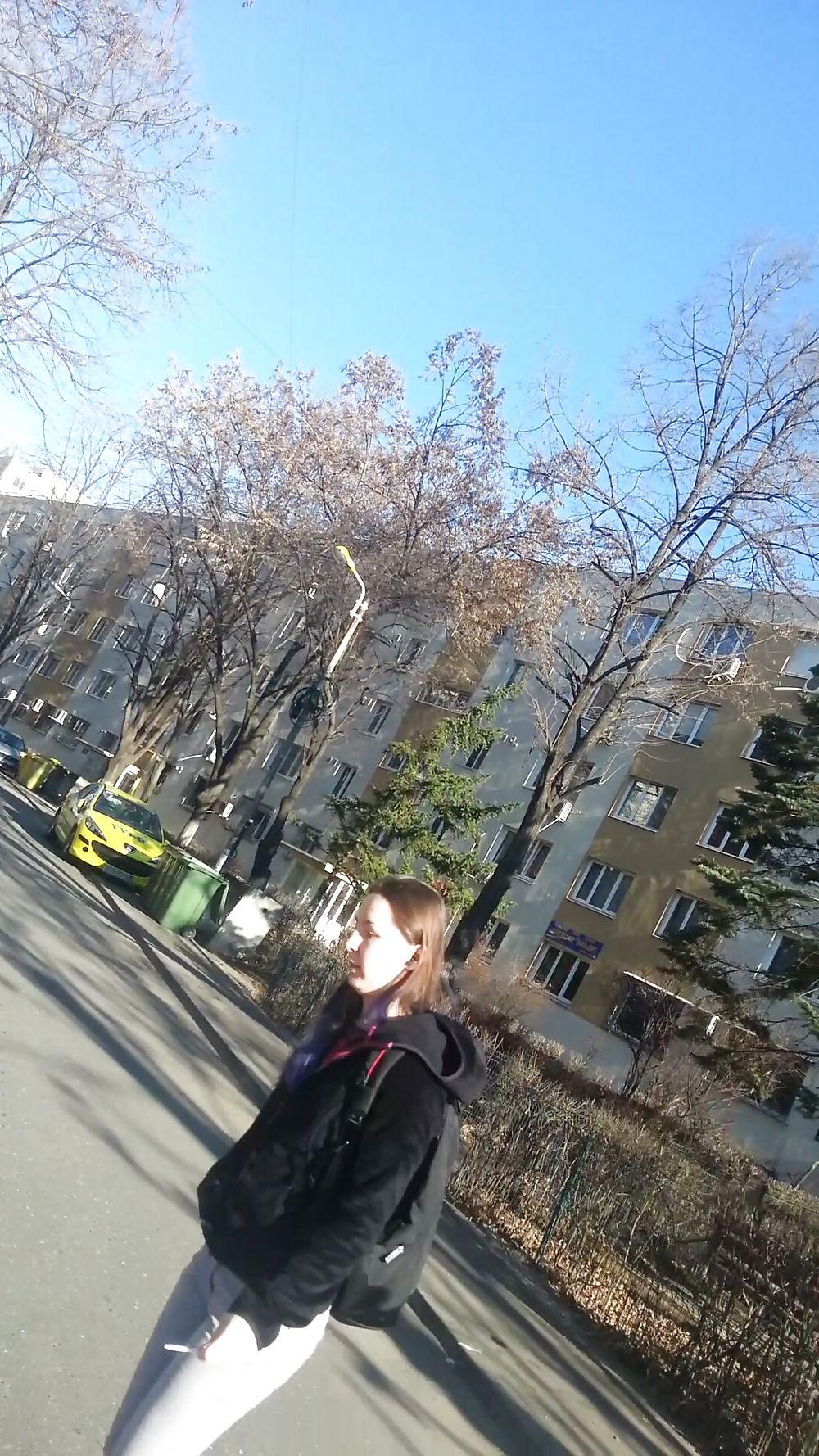 18P Spy girls street ass and teens romanian