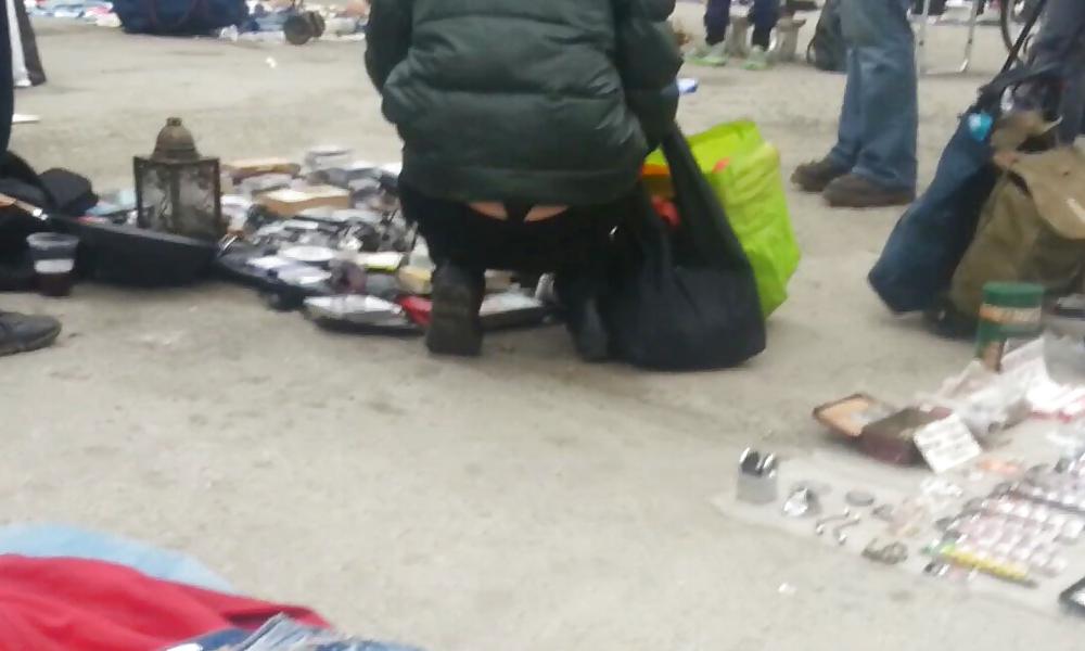 8P Spy public mature upss panties black romanian