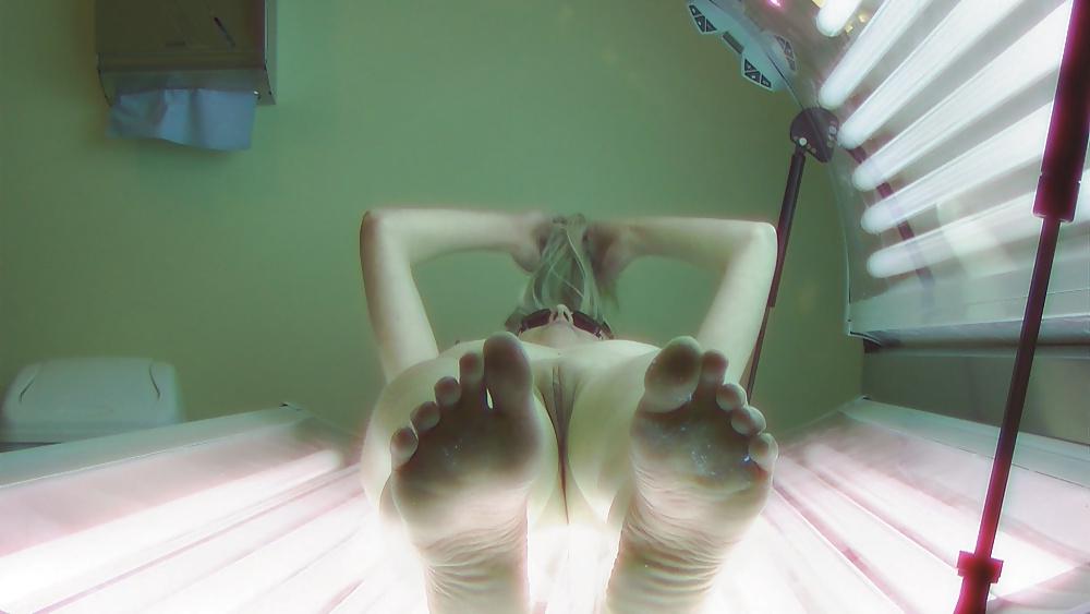22P Spy Camera Tanning!