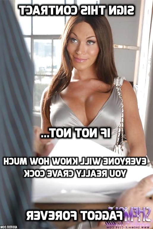 25P Gay Tranny and Sissy Captions