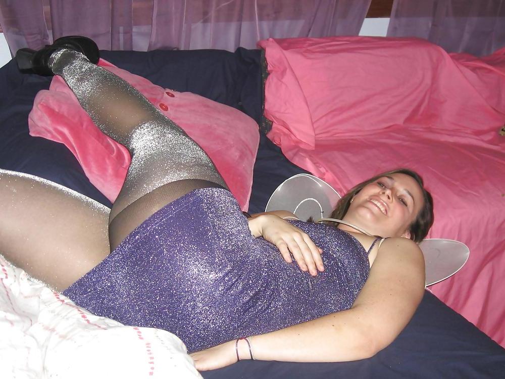 8P Upskirt and pantyhose for my friends 2