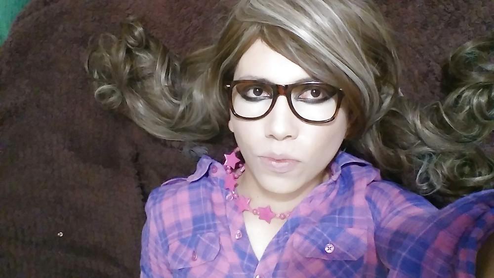 14P Paulina doll sexy glasses