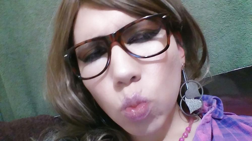 14P Paulina doll sexy glasses
