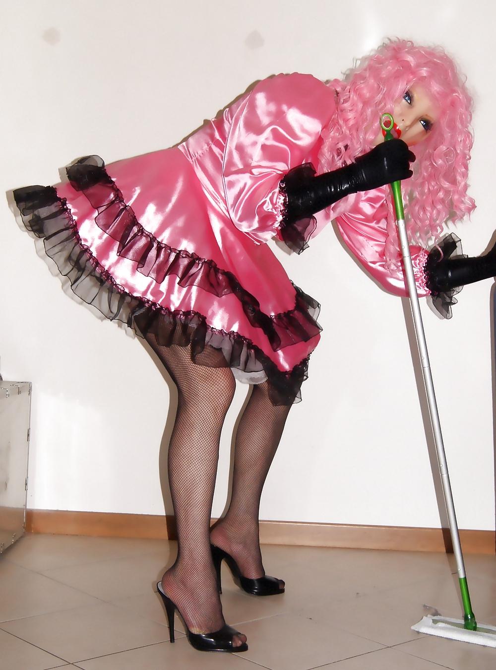 14P PINK SLUTTY SISSY DOLL