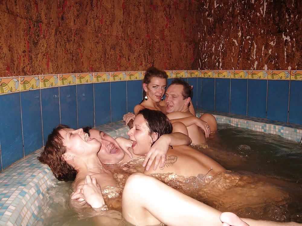 25P Rus swingers fuck girls in the sauna