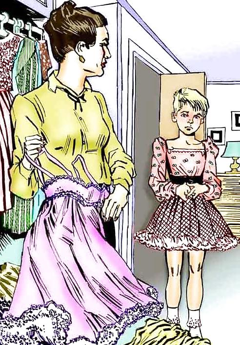 25P Feminization and sissy toons VI