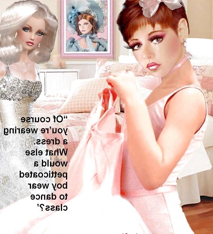 25P Feminization and sissy toons VI