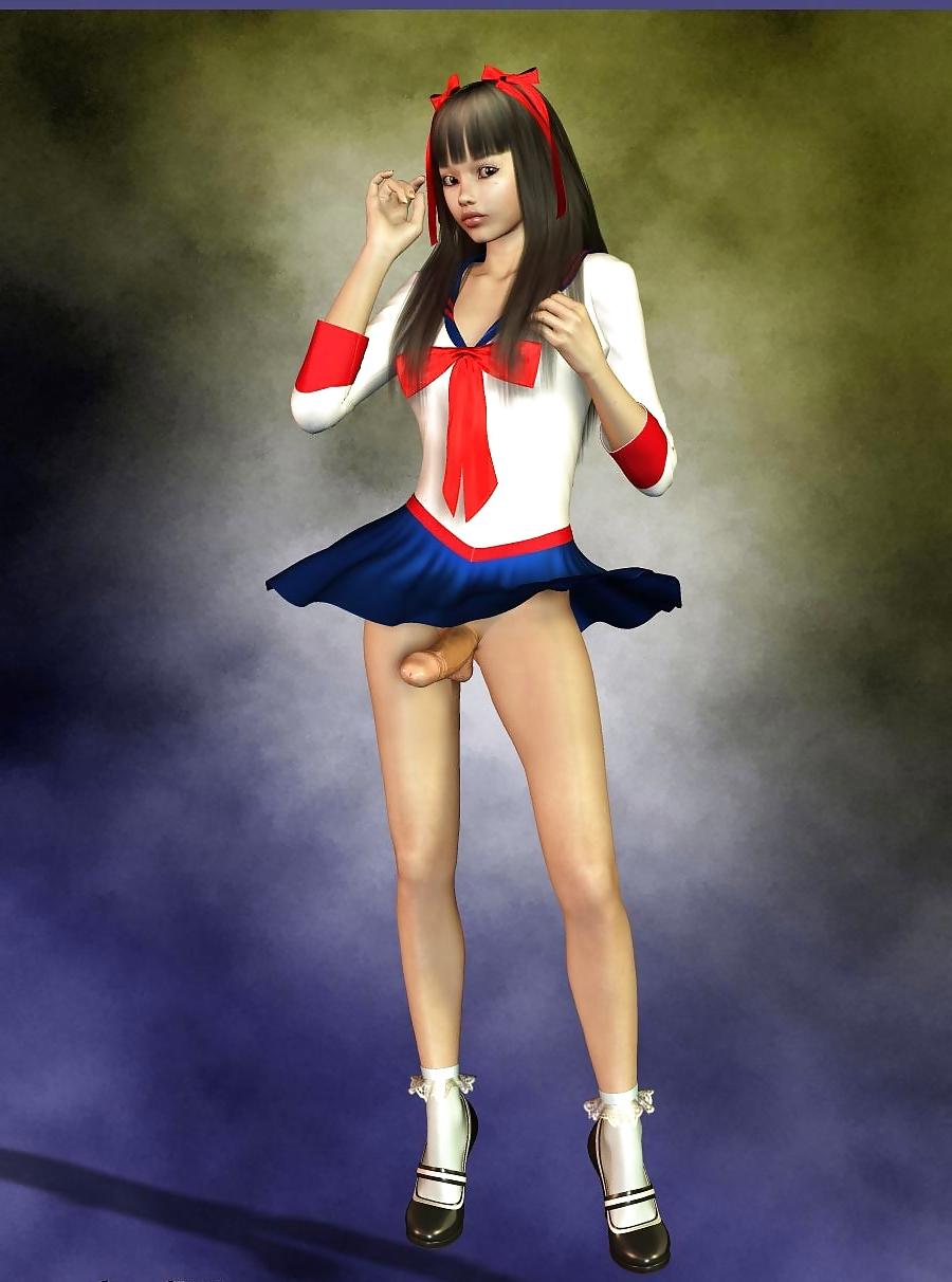 25P Feminization and sissy toons VI