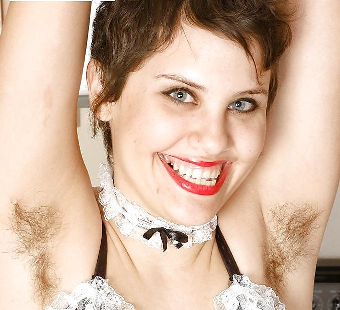 17P Hairy armpits - pits 04 - Love is in the hair