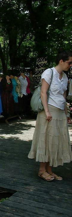18P Spy feet and skirt romanian