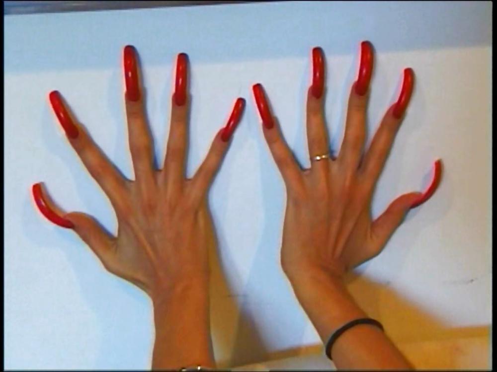 5P Candy Roxxx long nails