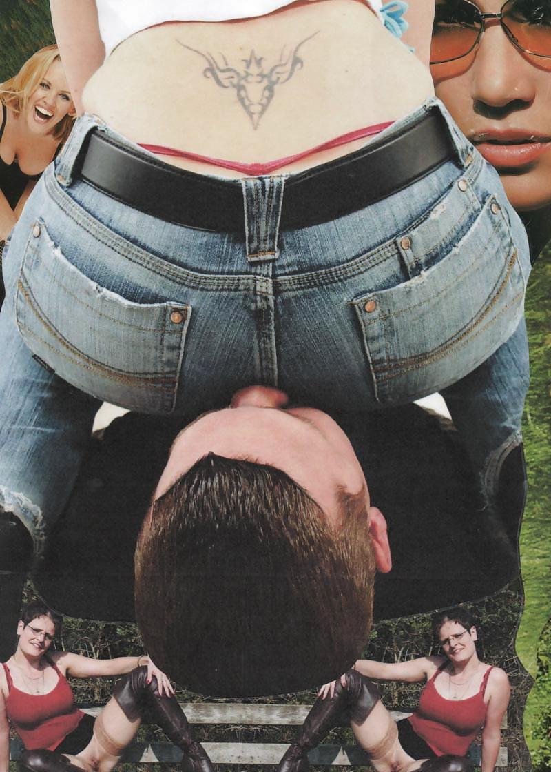 25P Tight Jeans Facesitting 2