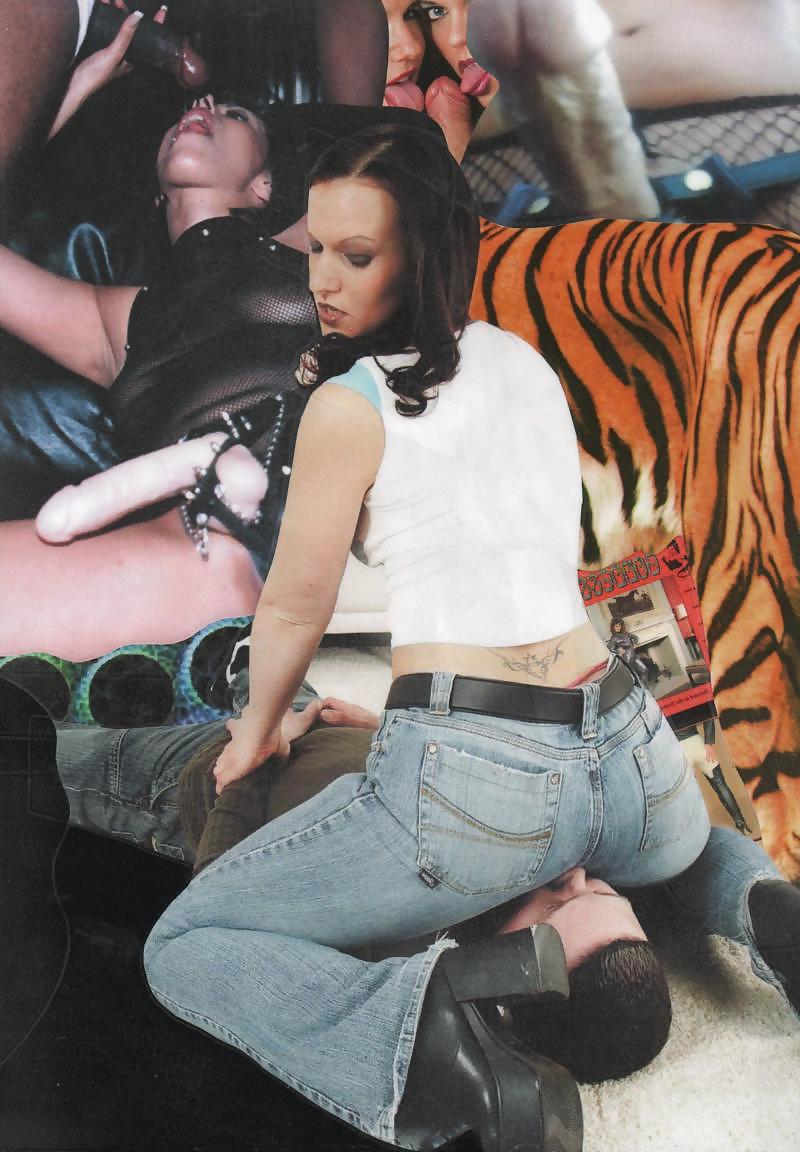 25P Tight Jeans Facesitting 2