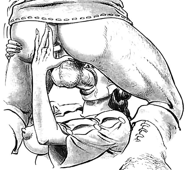 25P Drawings of strapon domina.