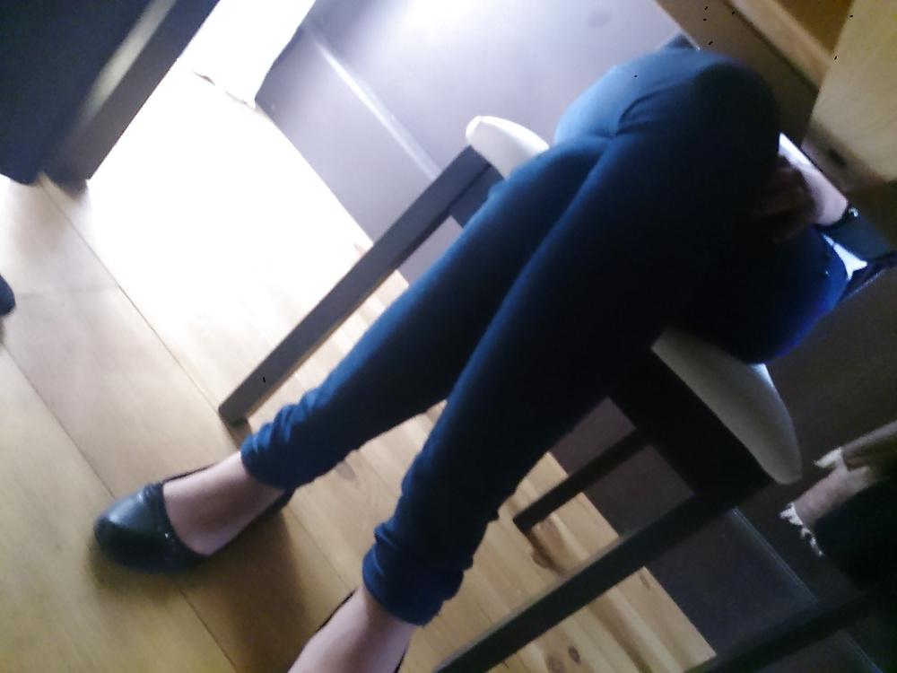 8P Teen pantyhose ballerinas candid