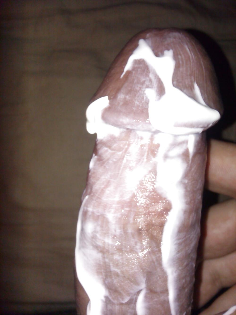 10P Just 18 veiny lotion cock 
