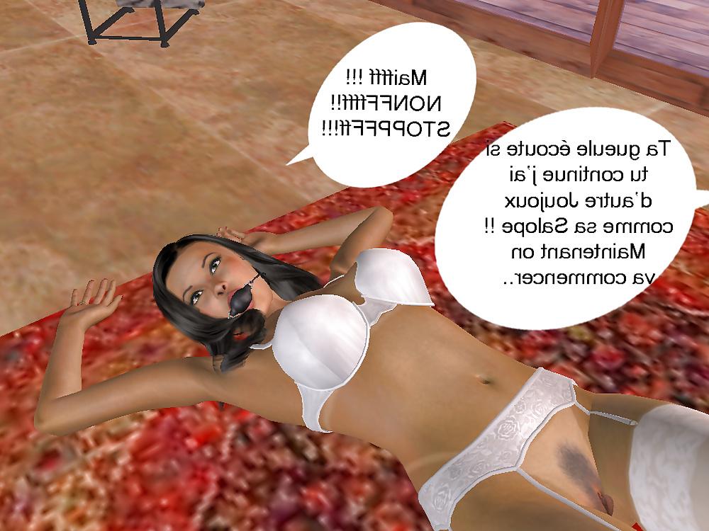 25P La Femme du Park - 3D Sex Villa Comics