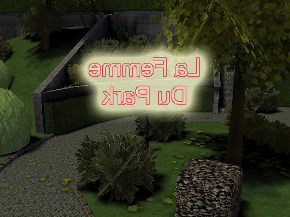 25P La Femme du Park - 3D Sex Villa Comics
