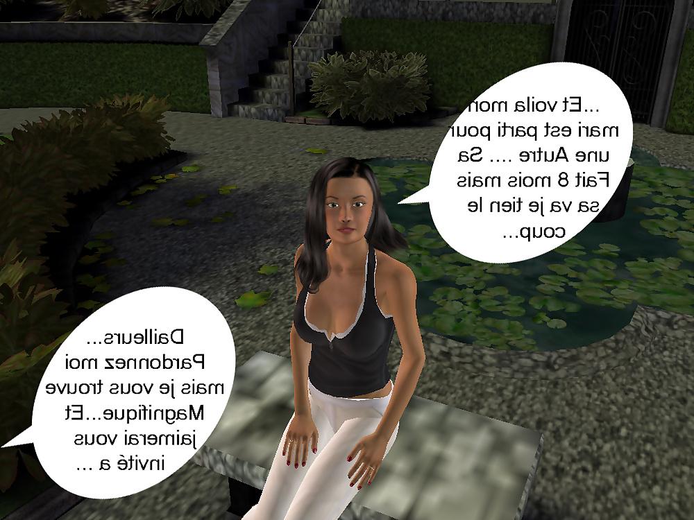 25P La Femme du Park - 3D Sex Villa Comics