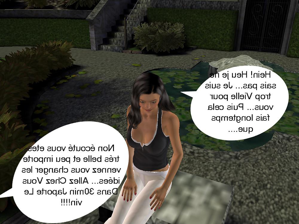 25P La Femme du Park - 3D Sex Villa Comics