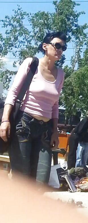 10P Spy sexy boobs mature romanian