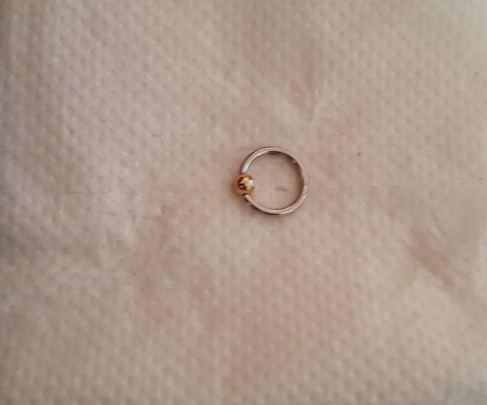 8P Piercing in my penis