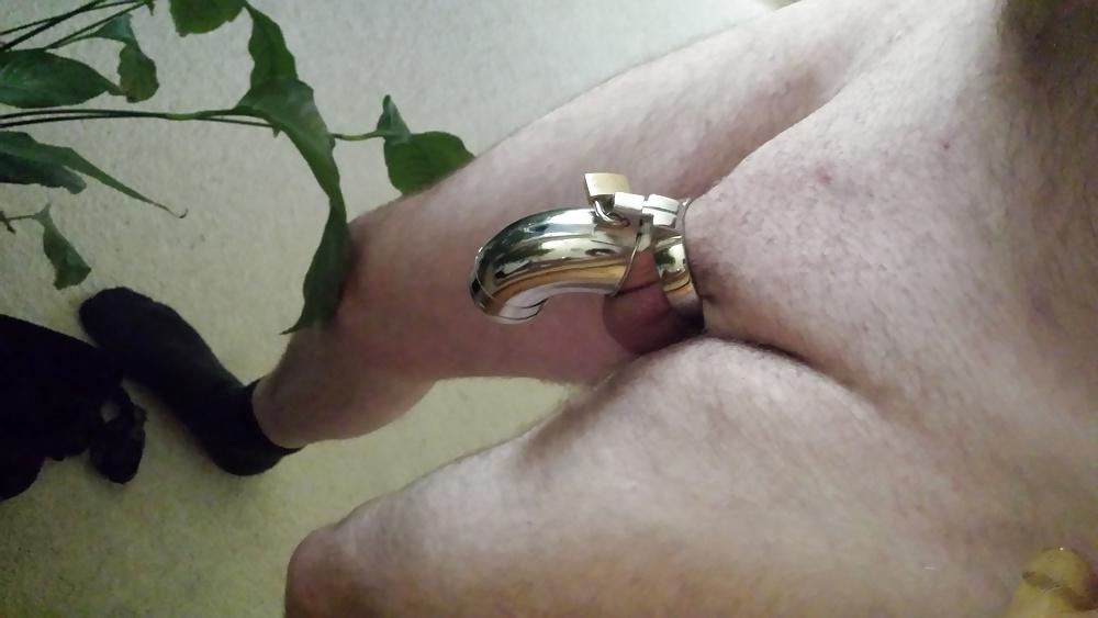 19P Sissy training in Steel