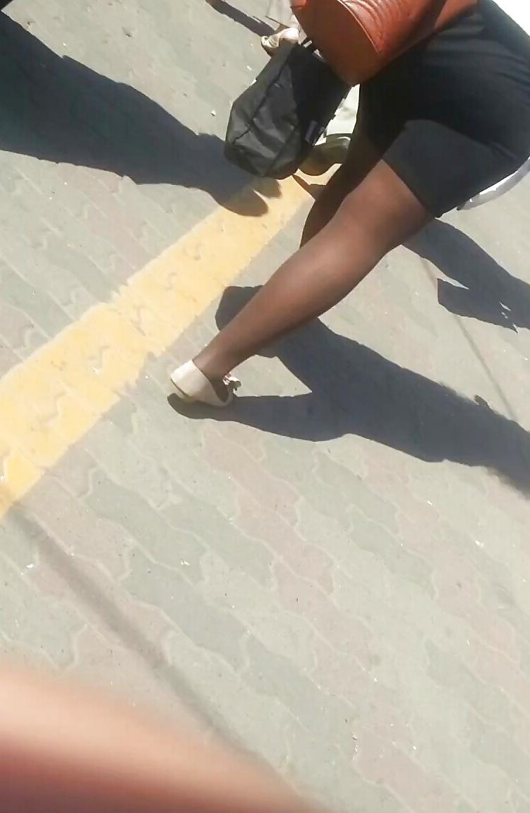 12P Spy sexy mature feet and nylon romanian