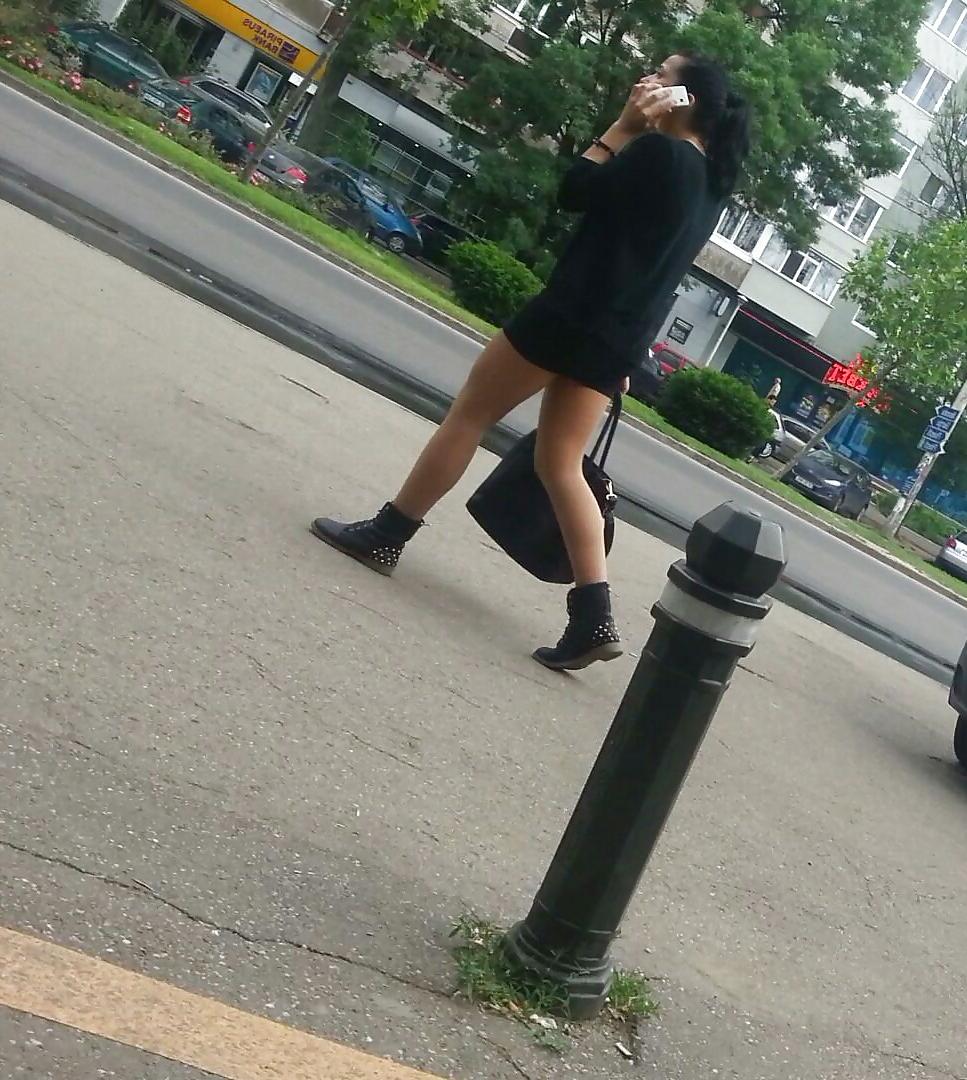 10P Spy hot teens feet and skirt romanian