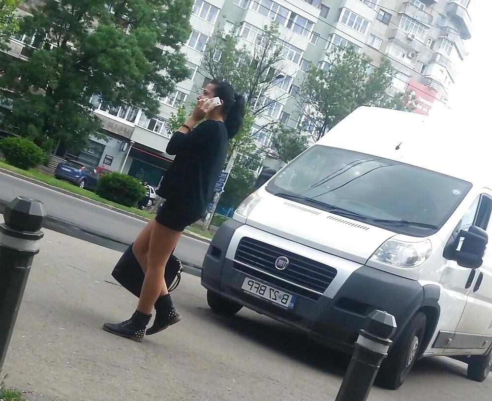 10P Spy hot teens feet and skirt romanian