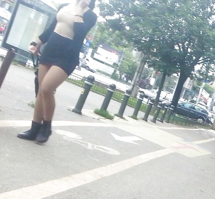 10P Spy hot teens feet and skirt romanian